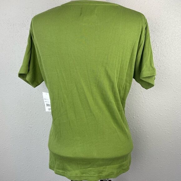 NWT BPX Basics Womens Green Shirt Size M - Picture 4 of 6